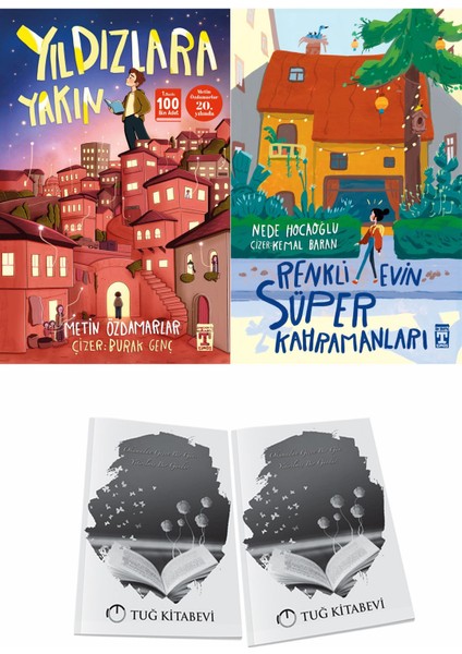Yıldızlara Yakın ve Renkli Evin Süper Kahramanları + Hediyeli