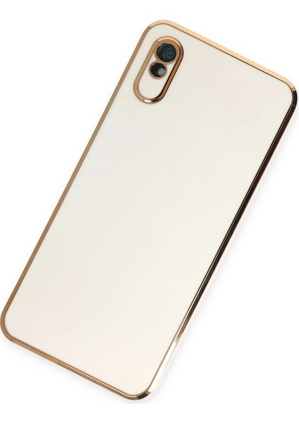 Xiaomi Redmi 9A Kılıf Volet Silikon - Beyaz Svlrs modelleri