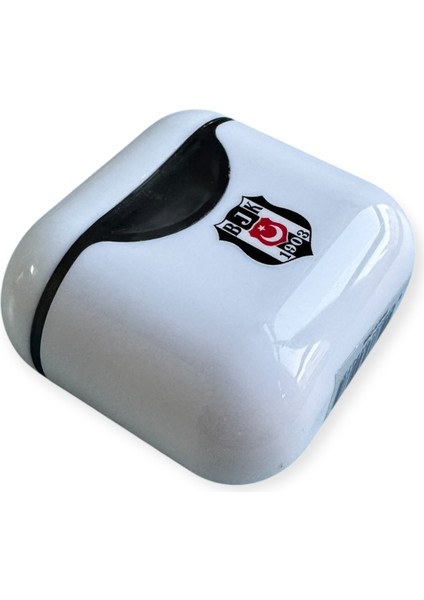 Beşiktaş Lisanslı Çift Bıçaklı Kalemtraş, 3 Renk Seçeneği, Siyah Beyaz Kırmızı