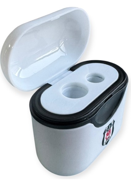 Beşiktaş Lisanslı Çift Bıçaklı Kalemtraş, 3 Renk Seçeneği, Siyah Beyaz Kırmızı fiyatları