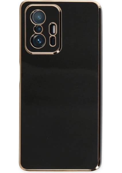Xiaomi Mi 11T Pro Kılıf Volet Silikon - Siyah Svlrs