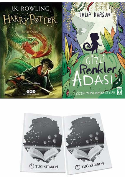 Harry Potter ve Sırlar Odası ve Gizli Renkler Adası + Hediyeli