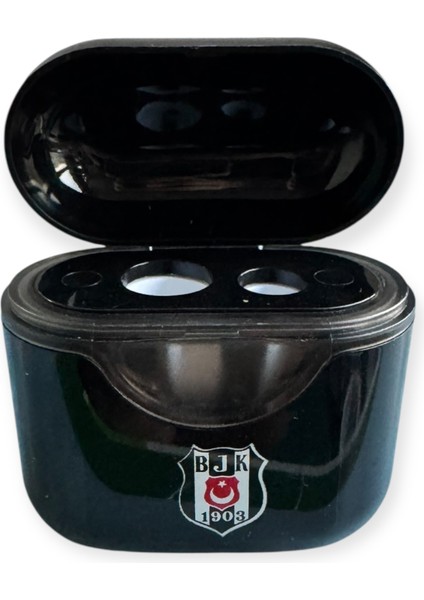 Beşiktaş Lisanslı Çift Bıçaklı Kalemtraş, 3 Renk Seçeneği, Siyah Beyaz Kırmızı fırsatları