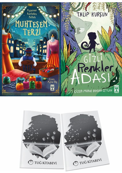 Muhteşem Terzi ve Gizli Renkler Adası + Hediyeli