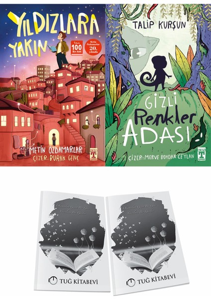 Yıldızlara Yakın ve Gizli Renkler Adası + Hediyeli