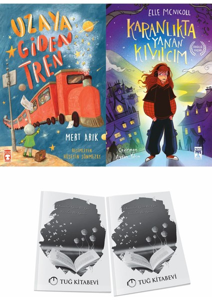 Uzaya Giden Tren ve Karanlıkta Yanan Kıvılcım + Hediyeli