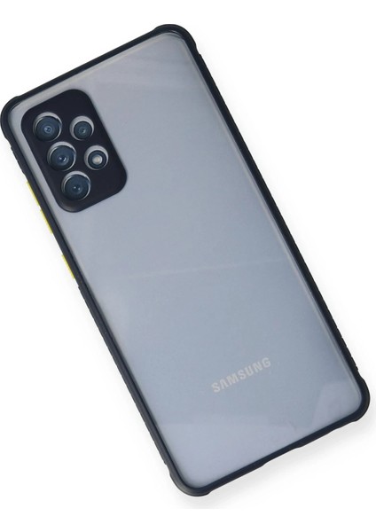 Samsung Galaxy A72 Kılıf Miami Şeffaf Silikon - Lacivert Svlrs modelleri