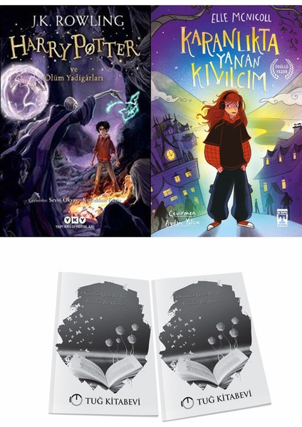 Harry Potter ve Ölüm Yadigârları ve Karanlıkta Yanan Kıvılcım + Hediyeli