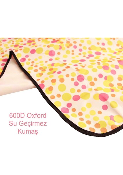 Skyloft Su Gecirmez Piknik Kamp Örtüsü Green Polka Dot fiyatları