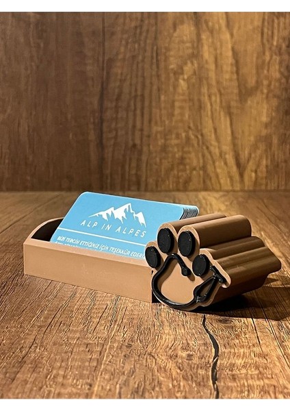 Pati Tasarımlı Kartvizitlik – Özel Seri