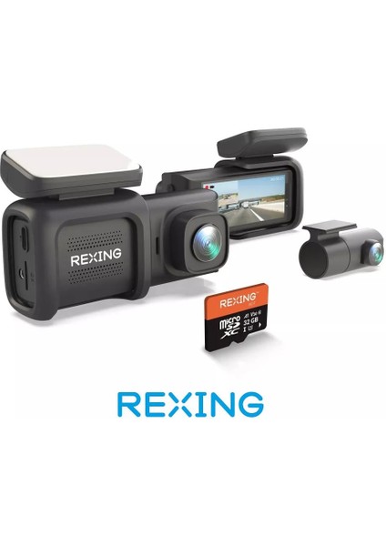 Rexıng Dt2 Fhd 1080P Arac Kamerası + 32GB Sd Kart