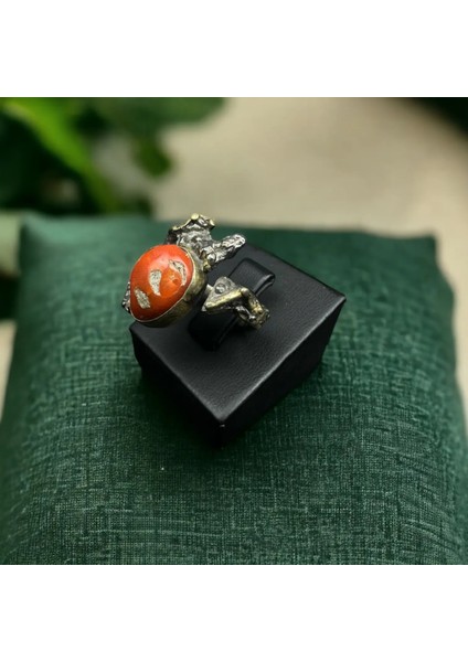 Orijinal Mercan ve Yakut Gümüş Yüzük fiyatları