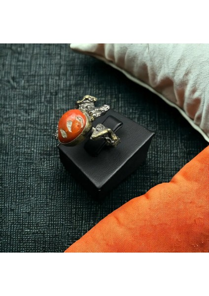 Orijinal Mercan ve Yakut Gümüş Yüzük indirimleri