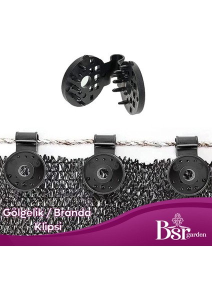 25'li Siyah Gölgelik Klipsi, Kolay ve Şık Kullanım Sağlar. modelleri