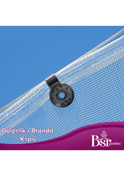 25'li Siyah Gölgelik Klipsi, Kolay ve Şık Kullanım Sağlar. indirimleri