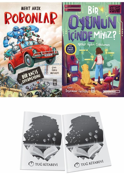 Robonlar ve Bir Oyunun Içinde Miyiz + Hediyeli