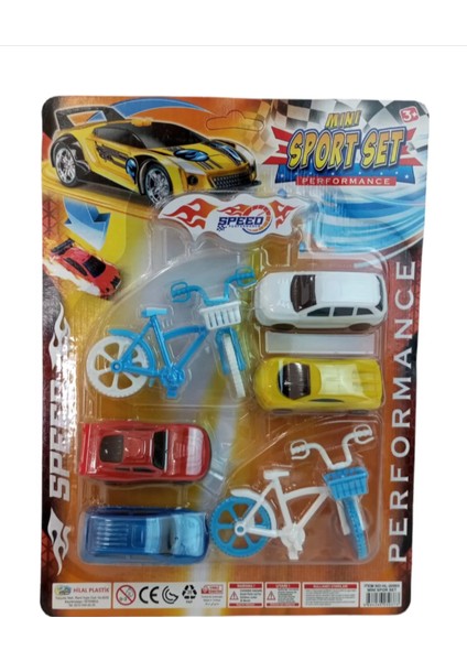 Mini Bisklet ve Arabalı Spor Seti modelleri