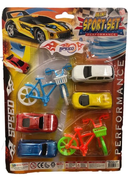 Mini Bisklet ve Arabalı Spor Seti fırsatları