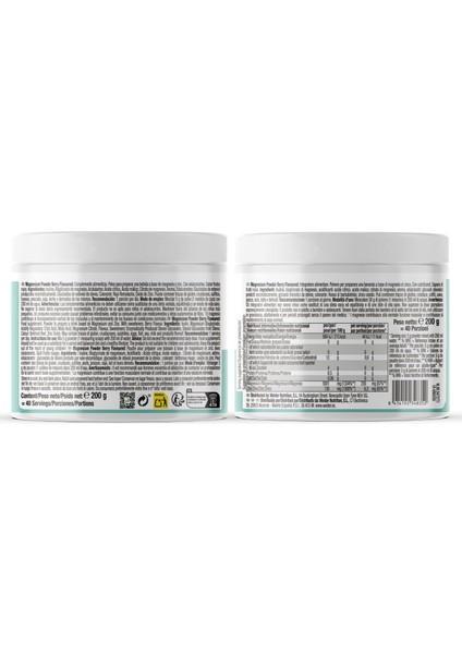 Magnesium(Magnezyum) Powder 200G Magnesium Bisglycinate And Citrate In Powder With Zinc, Muscle And Bone Support, Helps Reduce Fatigue, No Added Sugar, Vegan fiyatları