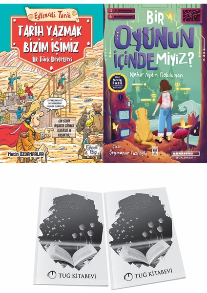 Tarih Yazmak Bizim Işimiz Ilk Türk Devletleri ve Bir Oyunun Içinde Miyiz + Hediyeli