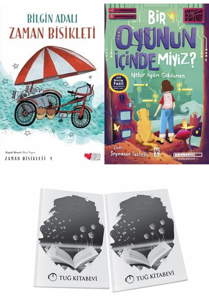Zaman Bisikleti 1 ve Bir Oyunun Içinde Miyiz + Hediyeli