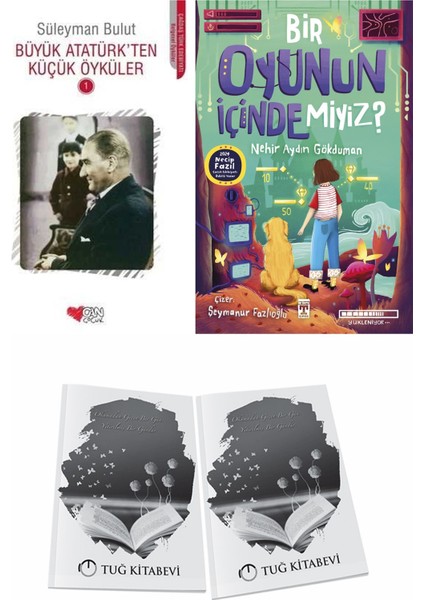 Büyük Atatürk'ten Küçük Öyküler 1 ve Bir Oyunun Içinde Miyiz + Hediyeli