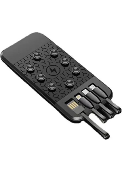 Lkp-49 10.000MAH Lightning Kablolu LCD Göstergeli Powerbank