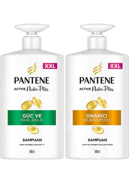 800 ml x 2 Şampuan Paketi