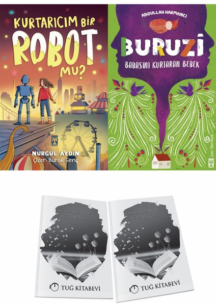Kurtarıcım Bir Robot Mu? ve Buruzi Babasını Kurtaran Bebek + Hediyeli