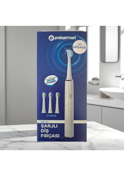 3+1 Başlık Şarjlı Diş Fırçası Polosmart PSC42 fiyatları
