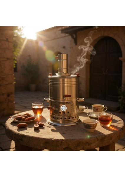 Paslanmaz Odunlu 5 Litre Tek Musluklu Semaver fiyatları