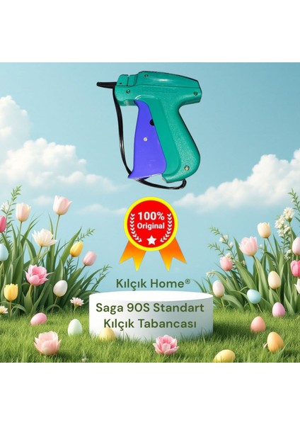 Saga 90S Standart Kalın Uçlu Kılçık Etiket Tabancası