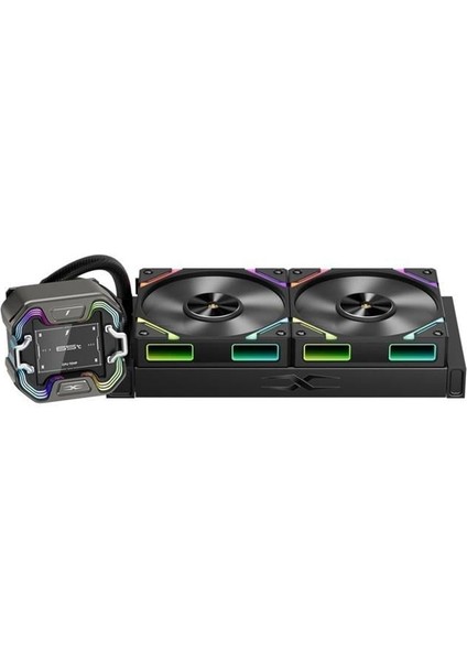 x Starshıp 240MM Siyah Argb IPS 2.4" Dijital Ekranlı Am5,am4 / LGA1851, Lg 1700 Premıum Işlemci Sıvı Soğutucu modelleri