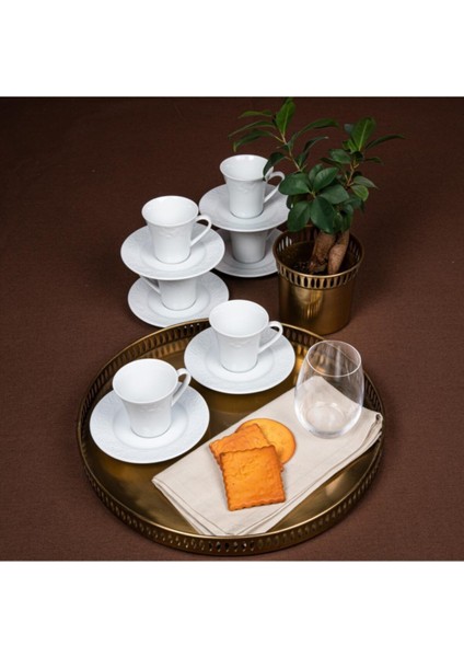 Turkuaz Türk Kahvesi Takımı, Şık ve Zarif Içecek Seti