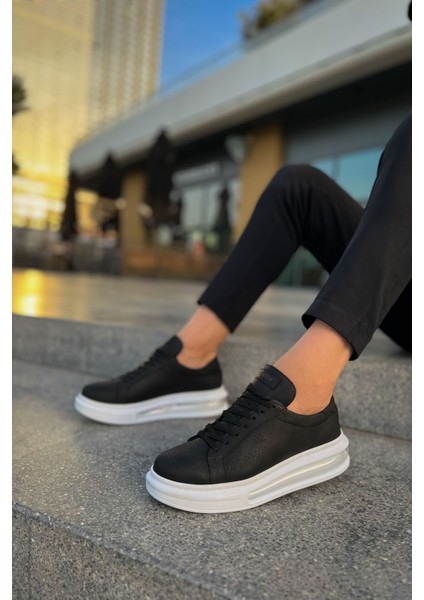 J271 Ariaso Ortopedik Taban Günlük Cilt Erkek Sneaker Spor Ayakkabı Cbt Siyah fiyatları