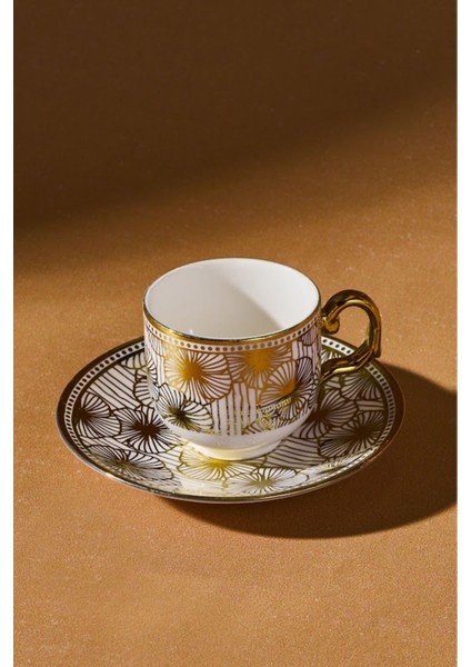 Sarı 2 Kişilik Standlı Kahve Fincanı, 80 Ml, Şık ve Kullanışlı Tasarım modelleri