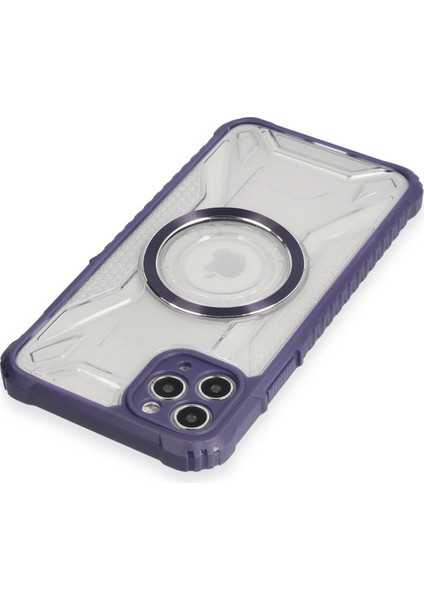 Iphone 11 Pro Kılıf Prag Magneticsafe Kapak - Derin Mor Svlrs modelleri