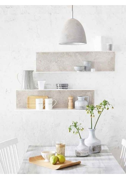 276-8142 Krem Beton Desen Yapışkanlı Folyo ( 67 cm x 2 mt )