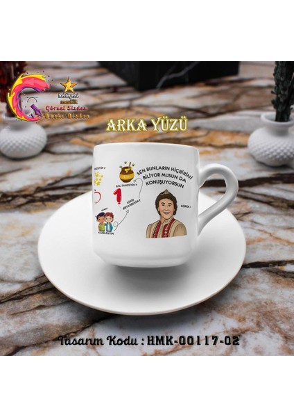 Beyaz Tekli Türk Kahvesi Fincanı, Şık ve Zarif Tasarım, HMK-00117-02