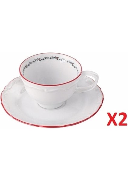 Çok Renkli 75CC Kahve Fincanı Seti 2'li, Şık ve Renkli Tasarım