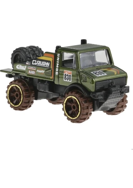Wheels Tekli Arabalar Mercedes-Benz Unimog 1300L HTB24