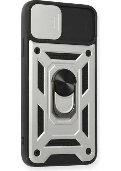 Iphone 11 Pro Kılıf Pars Lens Yüzüklü Silikon - Gümüş Svlrs fiyatları