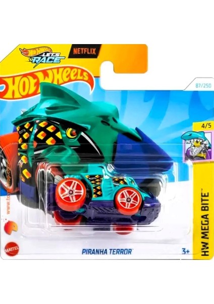 Wheels Tekli Arabalar Pıranha Terror HTC04