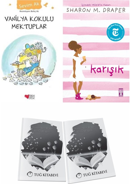 Vanilya Kokulu Mektuplar ve Karışık + Hediyeli