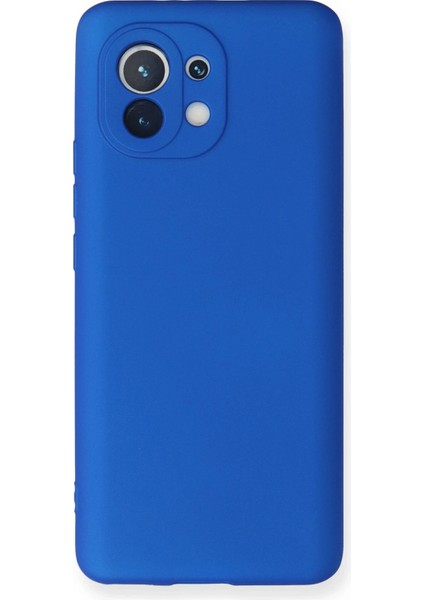 Xiaomi Mi 11 Kılıf First Silikon - Mavi Svlrs