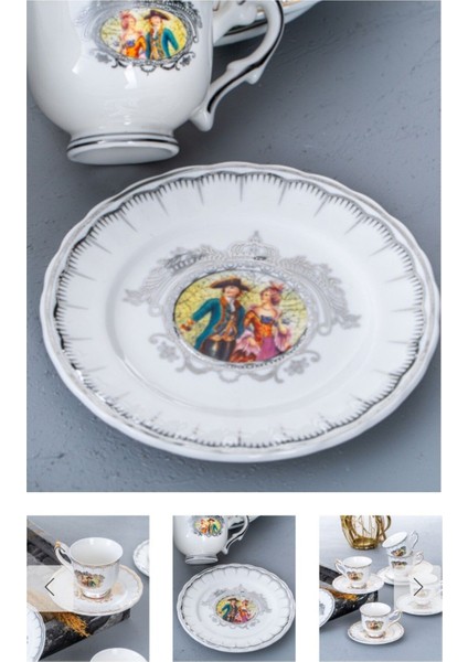 Alessia 2 Kişilik Beyaz Fincan Takımı 90 Ml, Şık ve Kullanışlı Tasarım