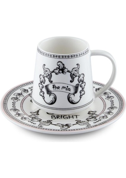 Renkli Türk Kahvesi Fincanı, 100 Cc, Tek Kişilik, Zarif ve Şık Tasarım