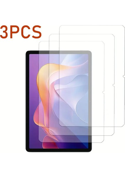 Xiaomi Redmi Pad 2 11 Inç ile Uyumlu Tam Koruma Nano Esnek Tablet Kırılmaz Ekran Koruyucu 3 Adet