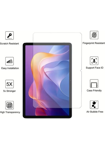 Xiaomi Redmi Pad 2 11 Inç ile Uyumlu Tam Koruma Nano Esnek Tablet Kırılmaz Ekran Koruyucu 3 Adet fırsatları
