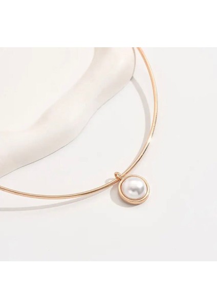 Altın Kaplama Incili Choker fiyatları